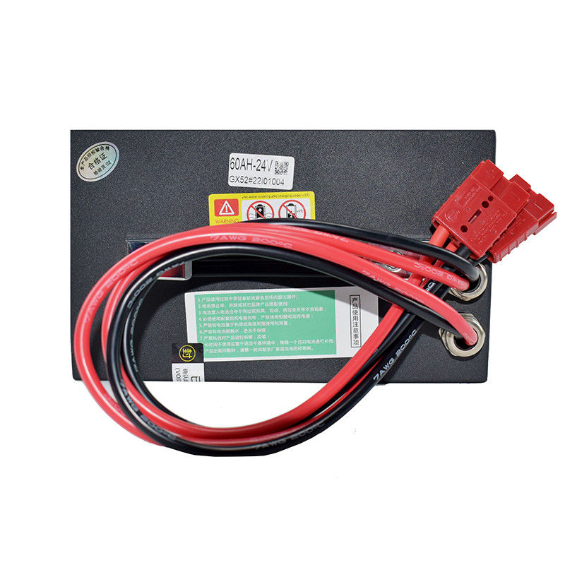 MT15 24V 60AH লিথিয়াম আয়ন ব্যাটারি প্যাক 262 * 155 * 187mm প্যালেট ট্রাকের জন্য