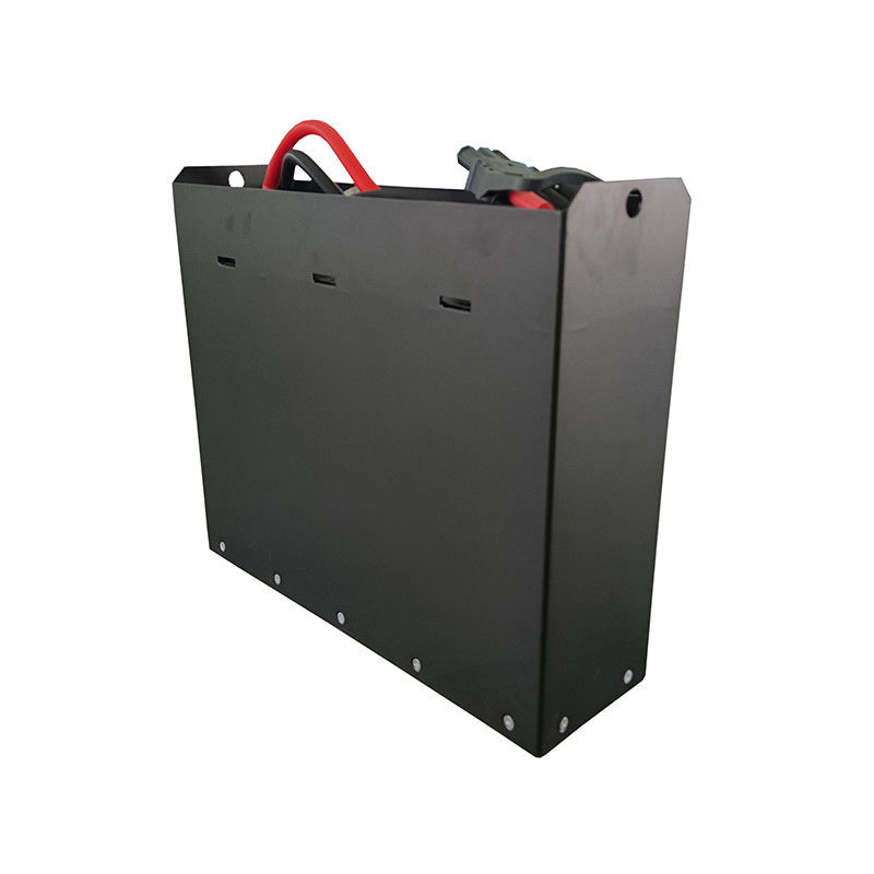 জলরোধী লিথিয়াম আয়ন ফোর্কলিফ্ট ব্যাটারি 25.6V 202AH দীর্ঘ জীবন 640*190*520mm