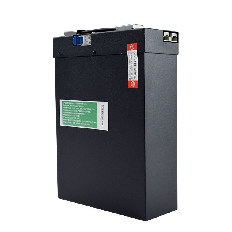 48V 16AH প্যালেট ট্রাক ব্যাটারি 210 * 80 * 290mm কালো 2-3 ঘন্টা নিষ্কাশন সময়