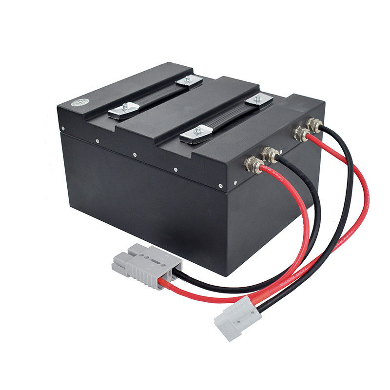 OEM লিথিয়াম আয়ন ফর্কলিফ্ট ব্যাটারি 24V 60Ah কালো For HELI Long Discharge Time