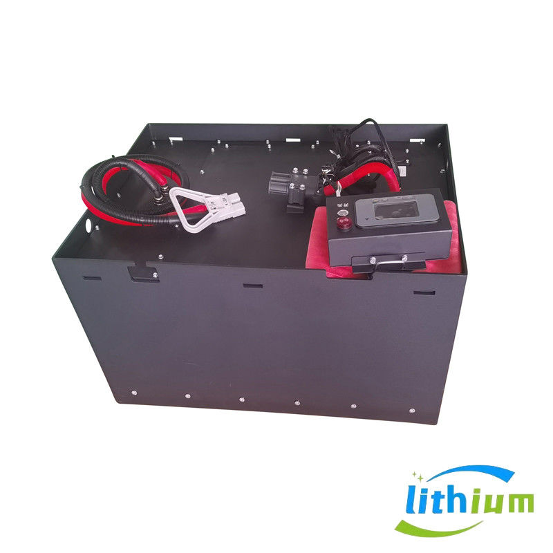 51.2V 346ah লিথিয়াম আয়রন ফোর্কলিফ্ট ব্যাটারি ব্যাটারি স্টোরেজ ব্যাটারি চার্জার 830X630X465mm