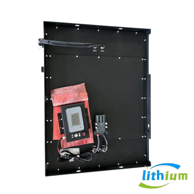 51.2V 460ah সোলার প্যানেল-সেট লিথিয়াম ট্র্যাকশন ব্যাটারি ফোর্কলিফ্ট ব্র্যান্ড Nichiyu সঙ্গে