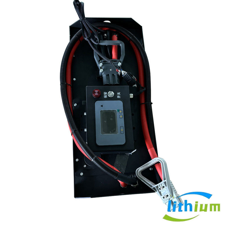 বৈদ্যুতিক প্যালেট ট্রাক লিথিয়াম ব্যাটারি 25.6V 346ah বৈদ্যুতিক স্ট্যাকার স্টোরেজ ব্যাটারি 645X292X615mm