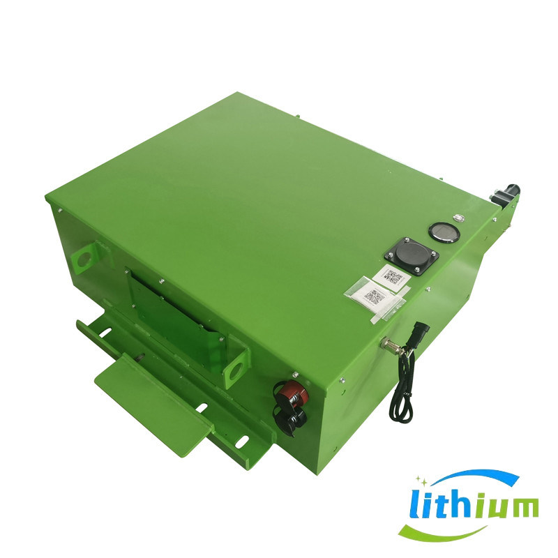 কালো লিথিয়াম আয়ন ফর্কলিফ্ট ব্যাটারি 15Ah ক্ষমতা দীর্ঘ জীবন রিচার্জেবল ব্যাটারি প্যাক শিল্প ফর্কলিফ্ট গাড়ির জন্য