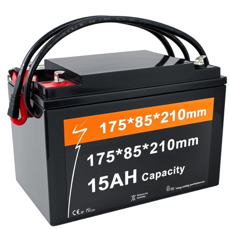 175*85*210mm Electric Forklift Battery with Long-lasting Performance and 15Ah Capacity